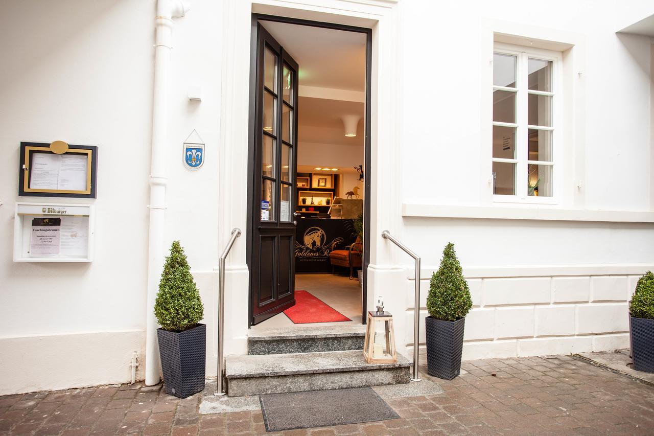 Hotel Restaurant Goldenes Ross Gollheim Kültér fotó